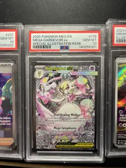 Pokemon Mega Gardevoir ex Special Illustration Rare EX Holo PSA 10 178/132 - Image 1