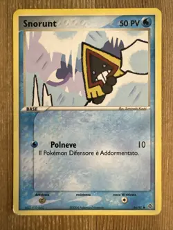Pokemon TCG Snorunt EX Dragon 44/97 Regular Uncommon HP ITALIAN - Image 1