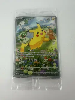 Pokemon TCG Pikachu Paldea Adventure Chest SVP 088 Black Star Promo Sealed NM - Image 1