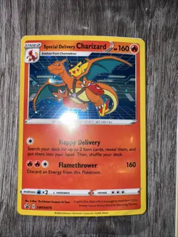 Pokemon TCG Special Delivery Charizard SWSH075 (4) SEALED - Image 2