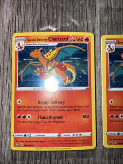 Pokemon TCG Special Delivery Charizard SWSH075 (4) SEALED - Image 4