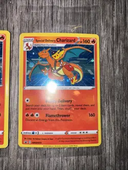Pokemon TCG Special Delivery Charizard SWSH075 (4) SEALED - Image 5