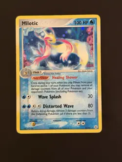 Milotic 12/101 EX Hidden Legends Pokemon Holo Rare - Heavily Played (HP) - Image 1