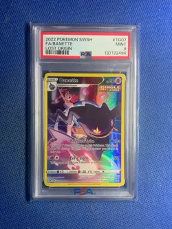 GRADED PSA 9 2022 Pokemon SWSH FA/Banette Lost Origin #TG07 - Image 1