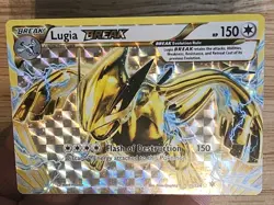 Pokemon TCG Lugia BREAK 79/124 Fates Collide Holo LP - Image 1