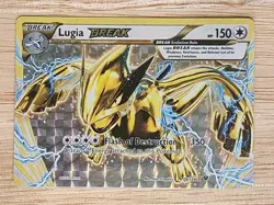 Pokemon TCG Lugia BREAK 79/124 Fates Collide Holo LP - Image 2