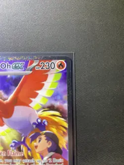 Pokemon TCG Ethan's Ho-Oh EX Sir 230/182 Destined Rivals - Image 3