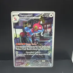Pokemon TCG Porygon-Z 214/182 Paradox Rift Illustration Rare - Image 1