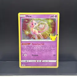 Mew 11/25 - Celebrations 25th Anniversary - NM Holo Rare - Pokemon TCG - Image 1