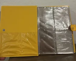 Pokemon Gotta Catch Em All Vintage Binder Yellow Binder Bulbasaur - Image 3