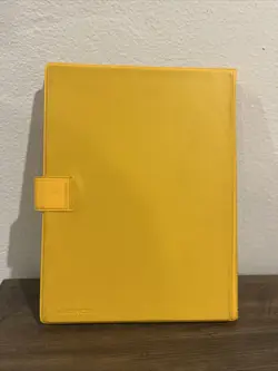 Pokemon Gotta Catch Em All Vintage Binder Yellow Binder Bulbasaur - Image 5