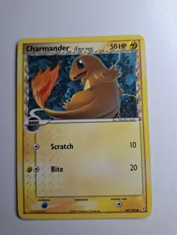 Pokemon - Charmander - 49/100 - Crystal Guardians - Common - EX - Image 4