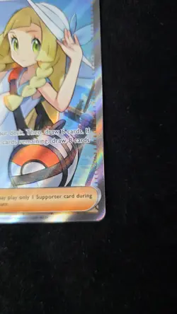 Pokemon TCG Lillie's Determination 169/132 Me01 Holo Ultra Rare English - Image 3