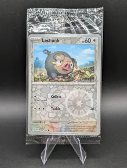 Lechonk (Pokemon Center Stamp Exclusive) 155/198 Holo SEALED PROMO - Image 1