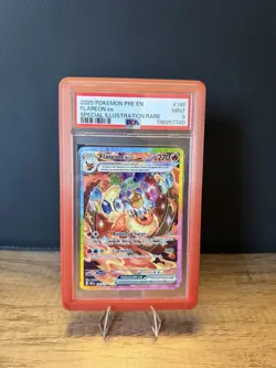 PSA 9 Pokemon Prismatic Evolutions SIR Flareon EX 146/131 MINT Condition!! - Image 1