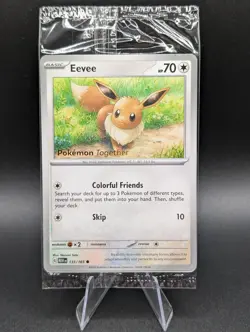 Pokemon TCG Eevee + Pikachu Pokemon Together Stamp Exclusive Sealed Promos - Image 3