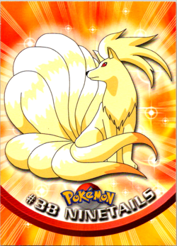 1999 Topps Pokemon T.V. Ninetales Non Holo #38 - Image 1