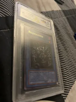 Yugioh 2003 Upper Deck SDP-001 Relinquished Holo Foil Ultra Rare GRADED 10 rare - Image 4
