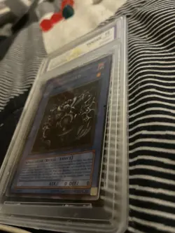 Yugioh 2003 Upper Deck SDP-001 Relinquished Holo Foil Ultra Rare GRADED 10 rare - Image 5