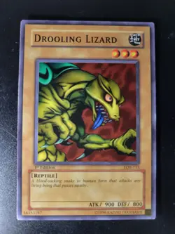 Yu-Gi-Oh! Legend of Blue Eyes - Drooling Lizard LOB-115 1st Ed - Image 1