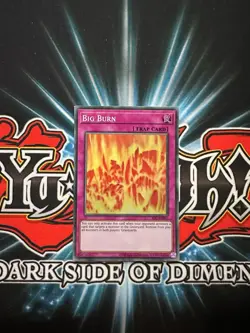 Yu-Gi-Oh! Big Burn IOC-EN047 Super Rare 25th Anniversary - Image 1