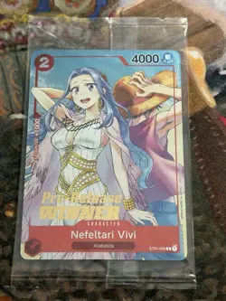 One Piece - 1x Nefeltari Vivi ST01-099 - Winner Promo Prerelease (Sealed) NM - Image 1