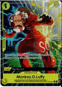 One Piece TCG Monkey D. Luffy ST29-012 C Alt Art Starter Deck Egghead - Image 1