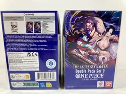LOT Of One Piece TCG 2x DP-09 & 2x OP-14 Set 9 The Azure Sea's Seven NEW SEALED! - Image 2