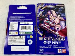 LOT Of One Piece TCG 2x DP-09 & 2x OP-14 Set 9 The Azure Sea's Seven NEW SEALED! - Image 3