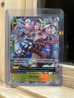 ⭐One Piece CCG Perona The Azure Sea's Seven Parallel Rare Foil OP14-111 NM⭐ - Image 1
