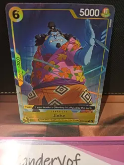Jinbe ST29-005 Alt Art One Piece TCG English - Pack Fresh - UK Postage - Image 1