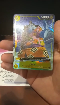Jinbe ST29-005 Alt Art One Piece TCG English - Pack Fresh - UK Postage - Image 2