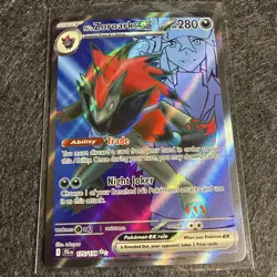N's Zoroark ex 175/159 Ultra Rare SV09: Journey Together Pokemon Card - Image 1