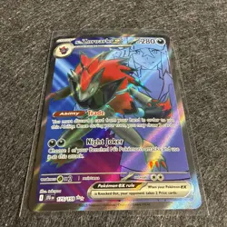 N's Zoroark ex 175/159 Ultra Rare SV09: Journey Together Pokemon Card - Image 2