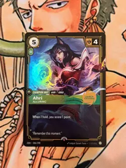 Ahri Alluring - Riftbound Launch - Exclusive Promo Card 2025 - Image 1