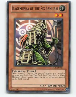 Kagemusha of the Six Samurai #STOR-EN025 Yugioh Card - Image 1