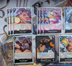 One Piece Card Game - Marshall D Teach - Blackbeard - Deck Bundle - Image 2