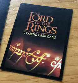 Decipher Lord Of The Rings TCG - Lot Of 10 All Black Test Print Rare Promo Cards - Image 3