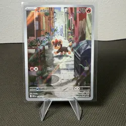 Litleo 139/132 Me01: Mega Evolution Illustration Rare Pokemon Card TCG Near Mint - Image 1