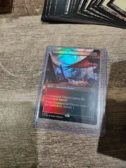 Magic the Gathering Edge of Eternities 100+ deck protector in clear box 60 card - Image 2