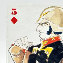 Dren Gundam Vintage Playing Cards Animage Japanese Anime Manga 1985 Rare F/S - Image 2