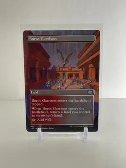 BORDERLESS Boros Garrison Double Masters 2022 MTG Magic Cards NM/Mint - Image 1