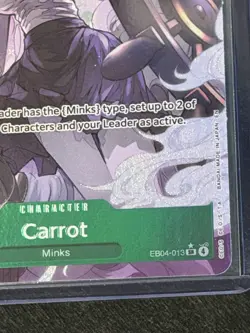 Carrot EB04-013 OP14 SR Alternate Art Azure Sea’s Seven Card English Ed. - Image 3