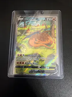 Pokemon TCG Charizard v SWSH260 Sword & Shield Promo Card - Image 1