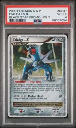 PSA 4 Dialga Lv X DP37 Black Star Promo D&P 2009 Pokemon Card - Image 1