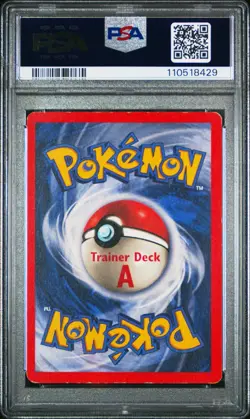 PSA 4 Rattata 61/102 Trainer Deck A Red 1999 Pokemon Card - Image 2