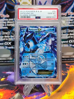 PSA 10 GEM MINT Articuno EX #25 Plasma Storm HOLO Rare Pokemon Card LOW POP - Image 1