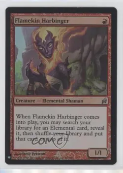 Flamekin Harbinger (Lorwyn) Foil Magic: The List Mystery Booster #167 - Image 1