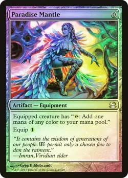 MTG FOIL Paradise Mantle - Modern Masters #211 - Image 1