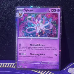 Sylveon - (Cosmos Holo) SV: Scarlet & Violet Promo Cards 172 NM Pokemon TCG - Image 1